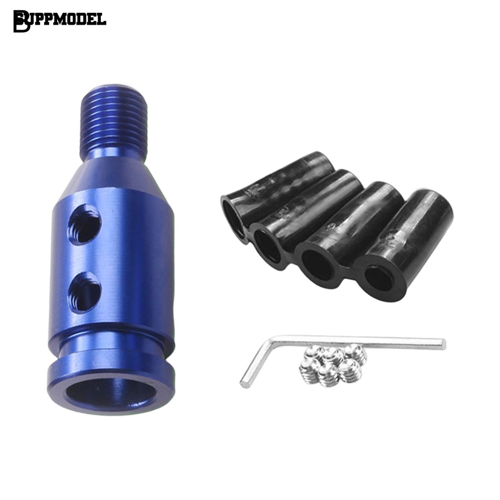 Suppmodel 1set Adaptor Stik Shifter Gigi Tahan Aus M12x1.25 Shifter Knob Adapter Pengerjaan Indah Untuk Shifter Non-Ulir