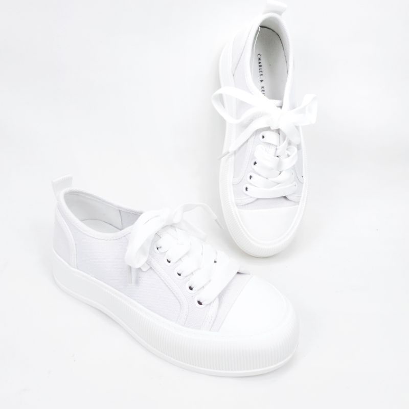 Sepatu Wanita Sneakers Tali Tebal 5cm