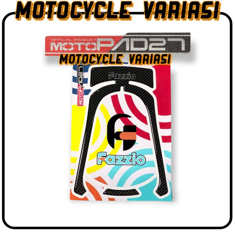 Motopad27 Sticker stiker lampu belakang Fazzio stiker fazzio premium