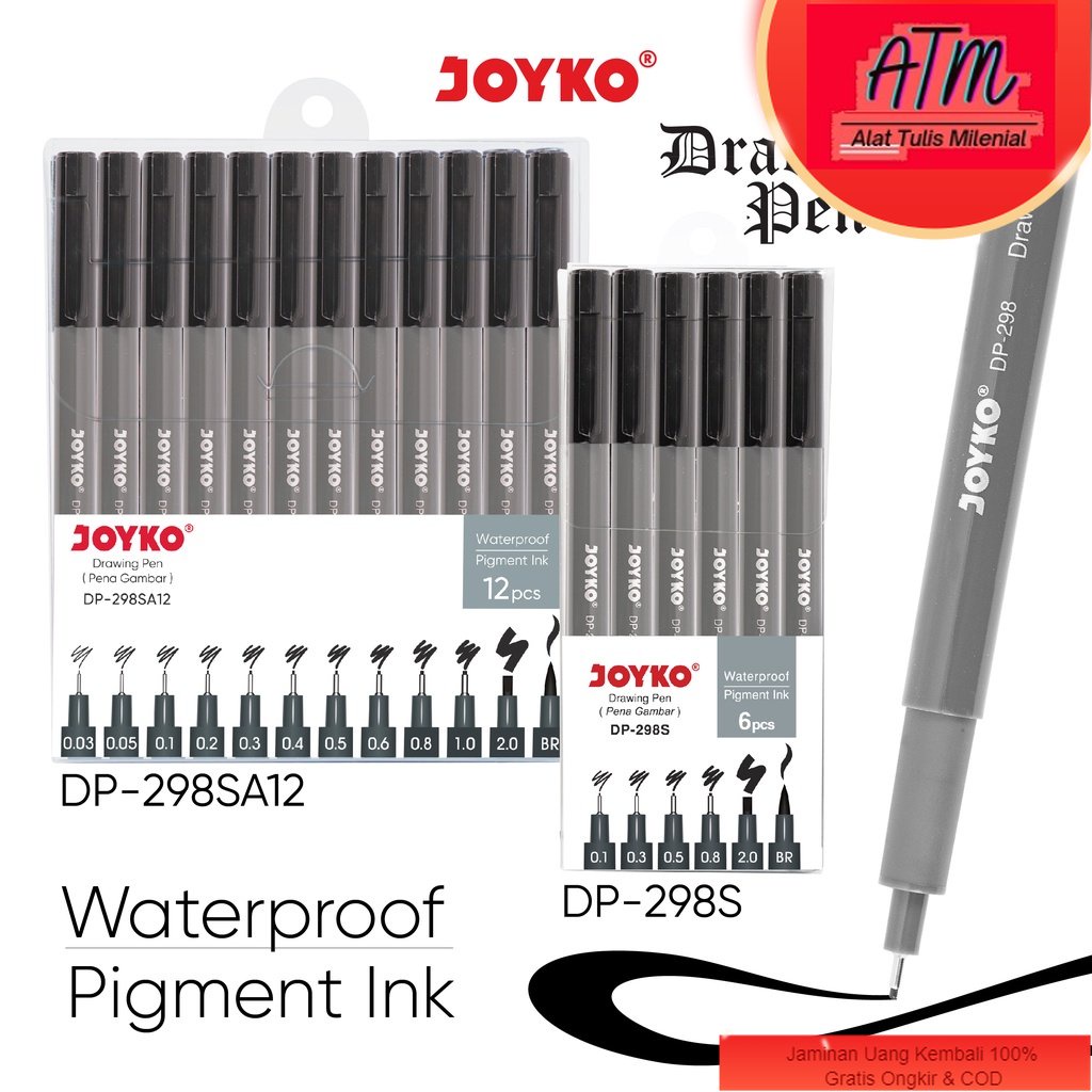 

Drawing Pen Pena Gambar Joyko DP-298S~298SA12