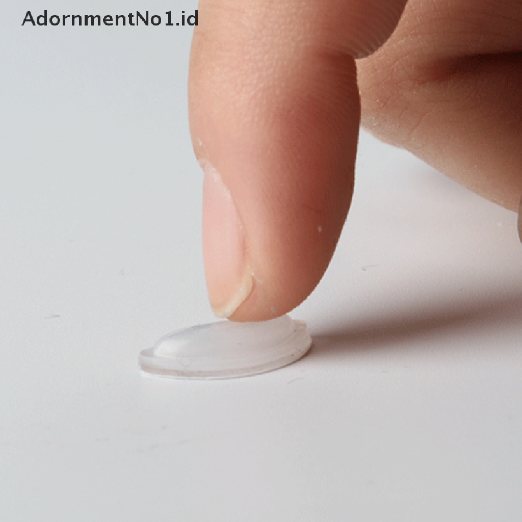 [AdornmentNo1] Bantalan Hidung Kacamata Silikon Perekat Silicone Anti-Slip Stick on Nosepads Untuk Kacamata Hitam 5pasang [ID]