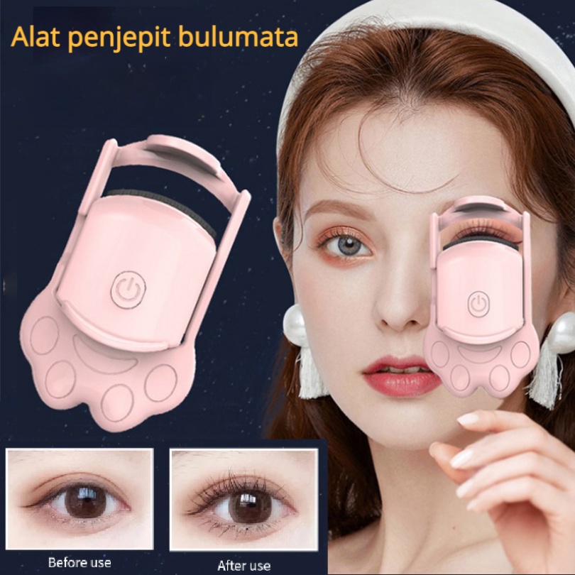 【COD】Alat penjepit bulumata Listrik 2 roda gigi Dapat mempertahankan tampilan bulu mata yang tahan lama selama 24 jam
