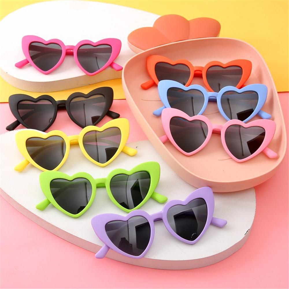 R-flower Kids Kacamata Hitam Cowok Cewek Pink Vintage Balita Sunglasses