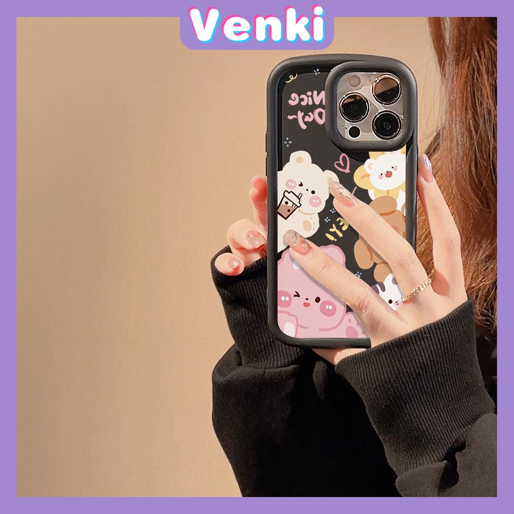 Case fo iPhone 11 Pro Max TPU Soft Case Frosted Bubble Case Black White Cute Cartoon Animals Camera Protection Shockproof For iPhone 14 13 12 11 Plus Pro Max 7 Plus X XR