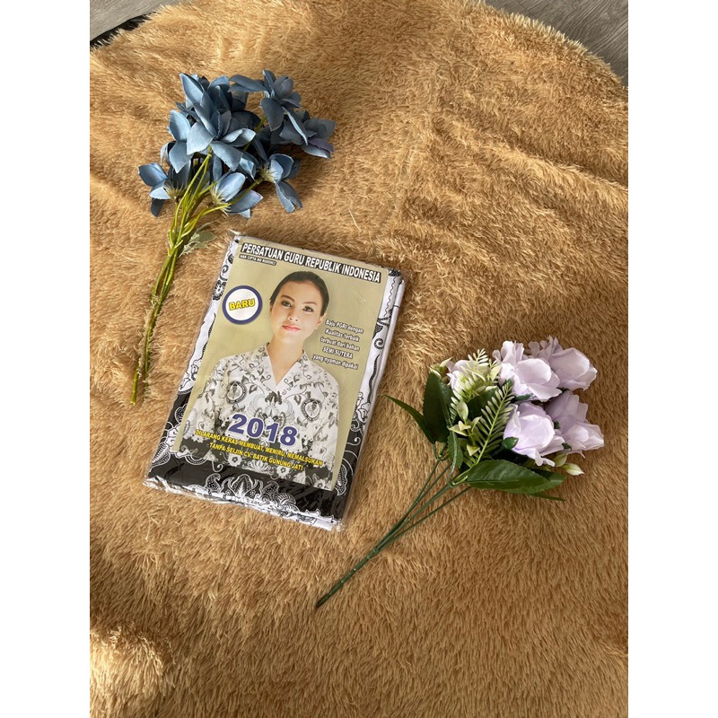 BAHAN KATUN - KAIN BATIK PGRI NASIONAL| BATIK POLA PGRI RESMI REGISTER GUNUNGJATI  | BAHAN BATIK PGR