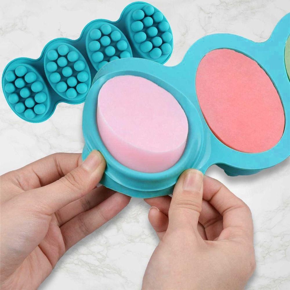 TOP Cetakan Sabun Cetakan Casting Perlengkapan Pesta Berbentuk Bunga DIY Puding Kue Handmade Silicone Molds