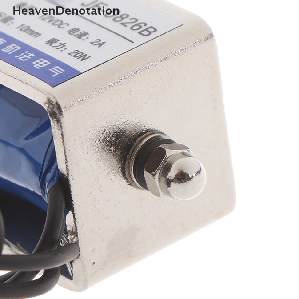 [HeavenDenotation] Jf-0826b 12V/2A 10mm 20N push pull Tipe open frame solenoid electro HDV