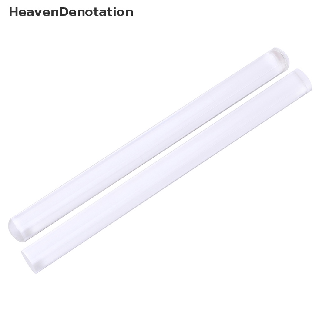 [HeavenDenotation] Non Acrylic Rolling Pin Transparan Kue Roller Pastry Board Alat Kue HDV