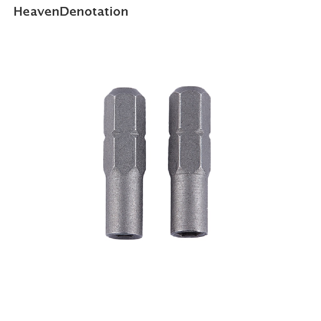 [HeavenDenotation] Adapter Mata Obeng Micro Insert Bits Adaptor 6.35mm 1per4 &quot;Untuk 4mm Hex Holder HDV