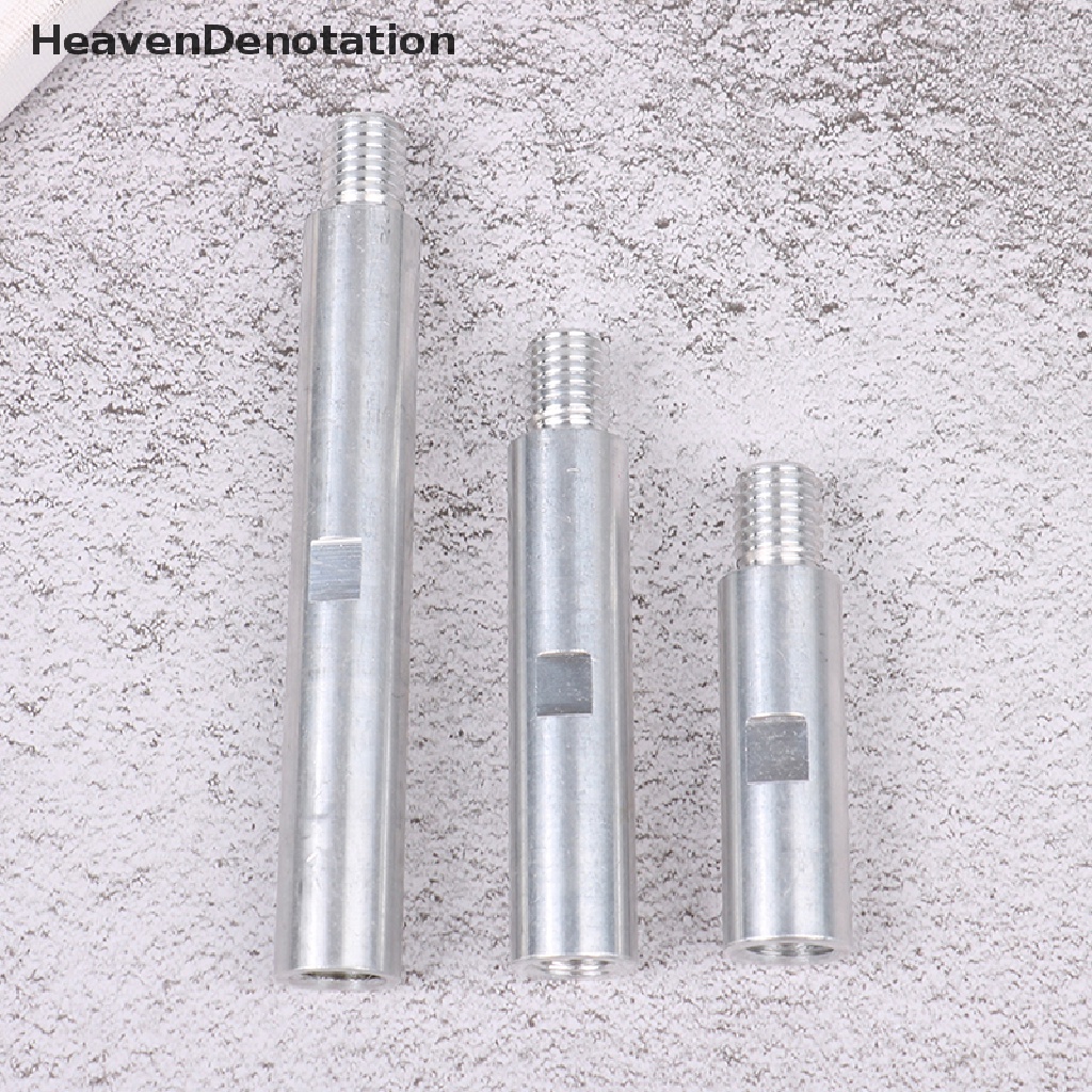 [HeavenDenotation] 3pcs/set Ekstensi Mesin Poles Kawat M14 123inch polishing bottom bracket HDV