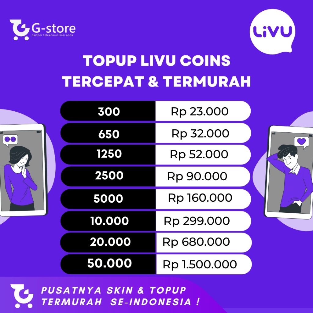 Premium Livu coin best price 650 / 1250 / 2500 / 5000
