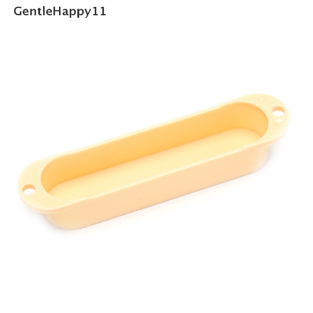 Gentlehappy 3pcs Cover Pickup Gitar Single Coil Bahan Plastik Tertutup Untuk id Gitar Elektrik