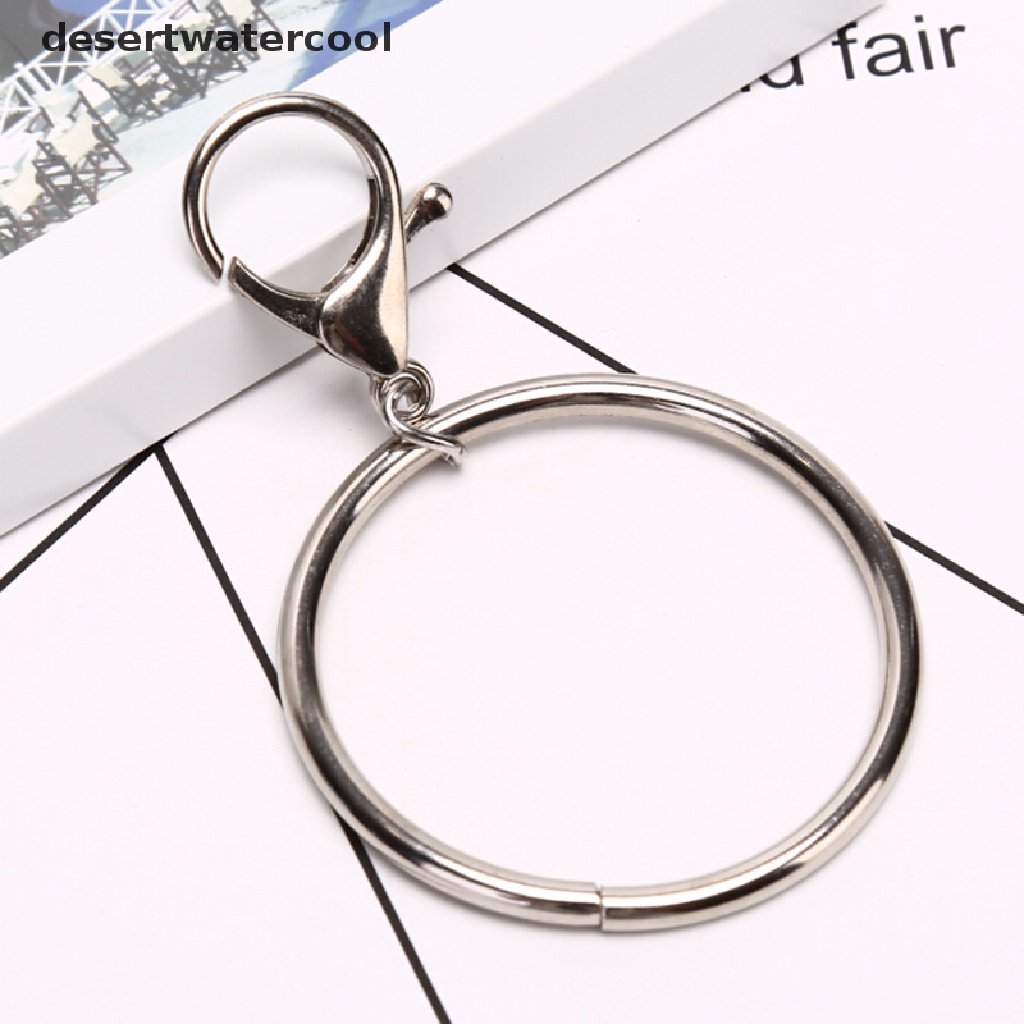 Deid 1pc Street Big Ring Gantungan Kunci Rock Punk Celana Hipster Pant HipHop Aksesoris Martijn