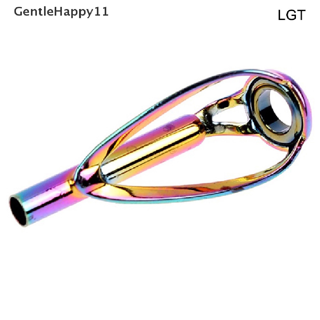 Gentlehappy 1pc Sliver/Rain Top Tip Guide Ring Bebas Kusut Untuk Memancing Pancing Berputar Aksesoris id