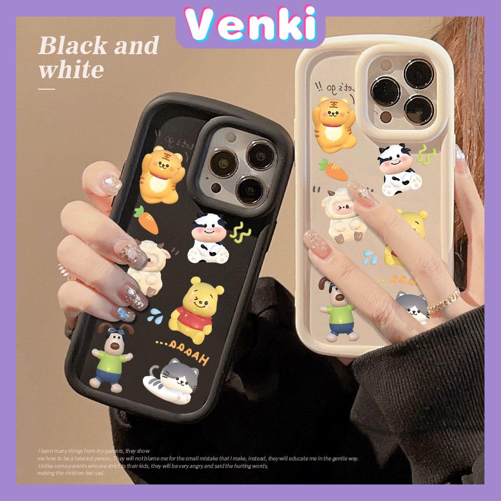 Case fo iPhone 11 Pro Max TPU Soft Case Frosted Bubble Case Cute Cartoon Animals Camera Protection Shockproof For iPhone 14 13 12 11 Plus Pro Max 7 Plus X XR