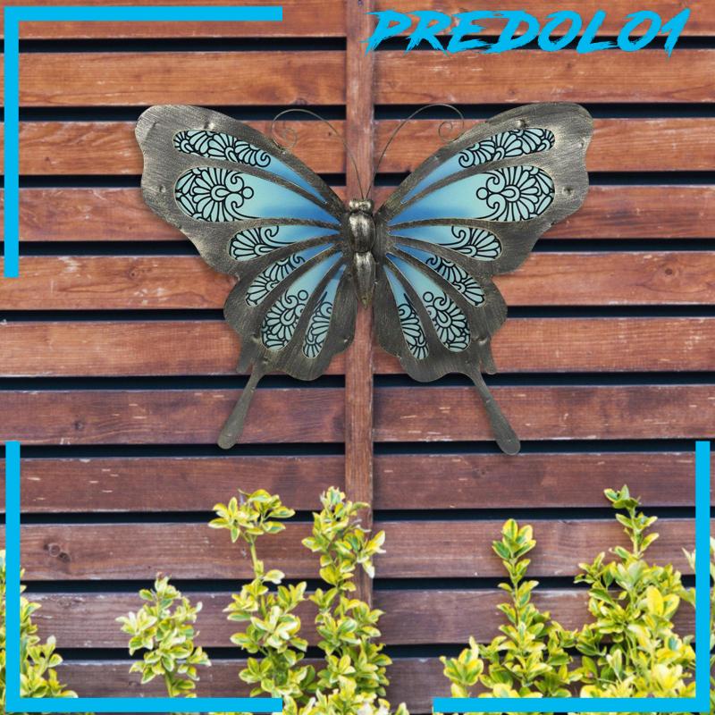 [Predolo1] Patung Dinding Butterfly Dekorasi Dinding Butterfly Outdoor Untuk Pesta Halaman Kamar Tidur