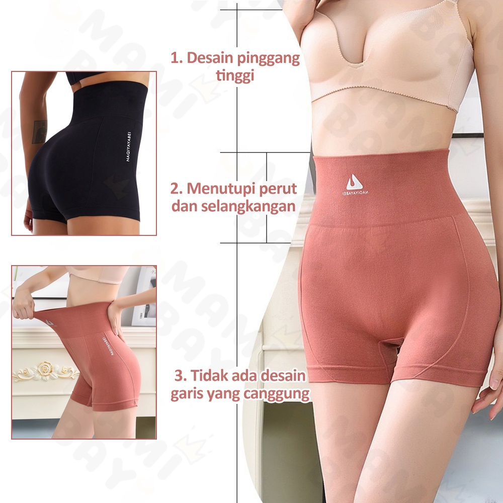 OKEYI celana dalam wanita pinggang tinggi pants highwaist wanita celana dalam katun untuk 45kg-60kg