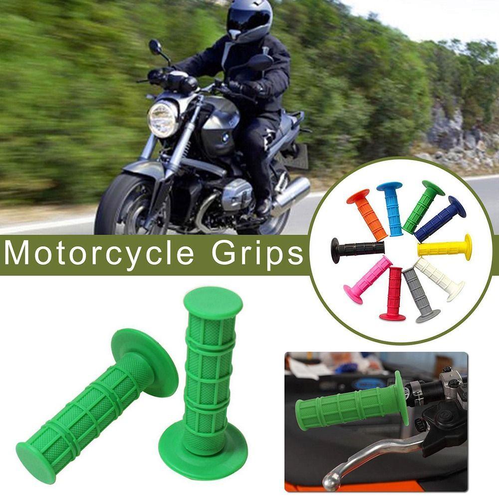 R-FLOWER 1pasang Motor Hand Grips Universal Sepeda Roda Tiga Skateboard Scooter Aksesoris Handle Stang Grips