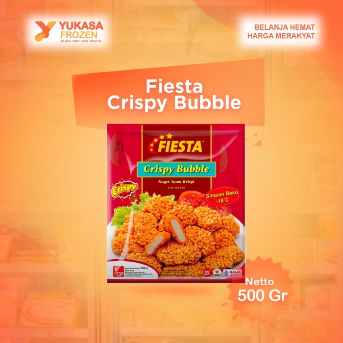 

Fiesta Crispy Bubble Nugget 500gr
