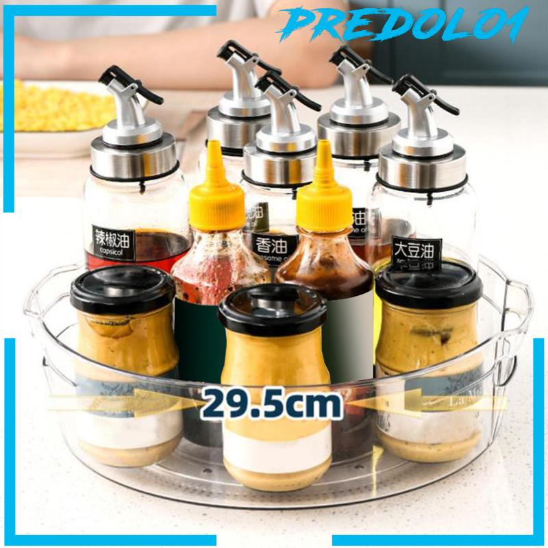 [Predolo1] Organizer Untuk Meja Putar Dapur Kamar Mandi Untuk Kabinet Pantry Makan