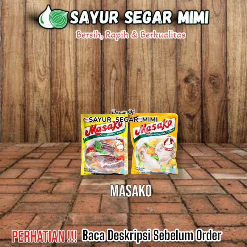 

Masako Ayam Sapi bungkus 100Gram - Sᴀʏᴜʀ Sᴇɢᴀʀ ♏ɪᴍɪ