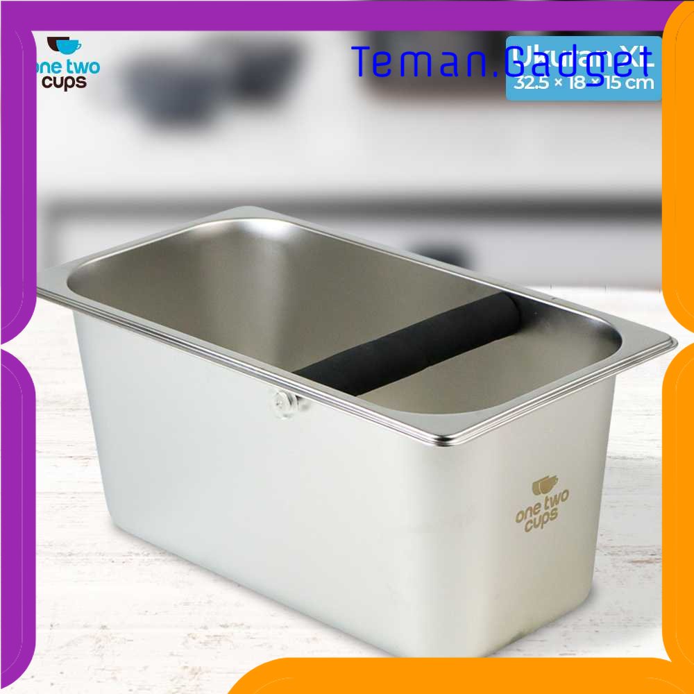 TG - DPR One Two Cups Wadah Ampas Kopi Espresso Knock Box Container - KB3