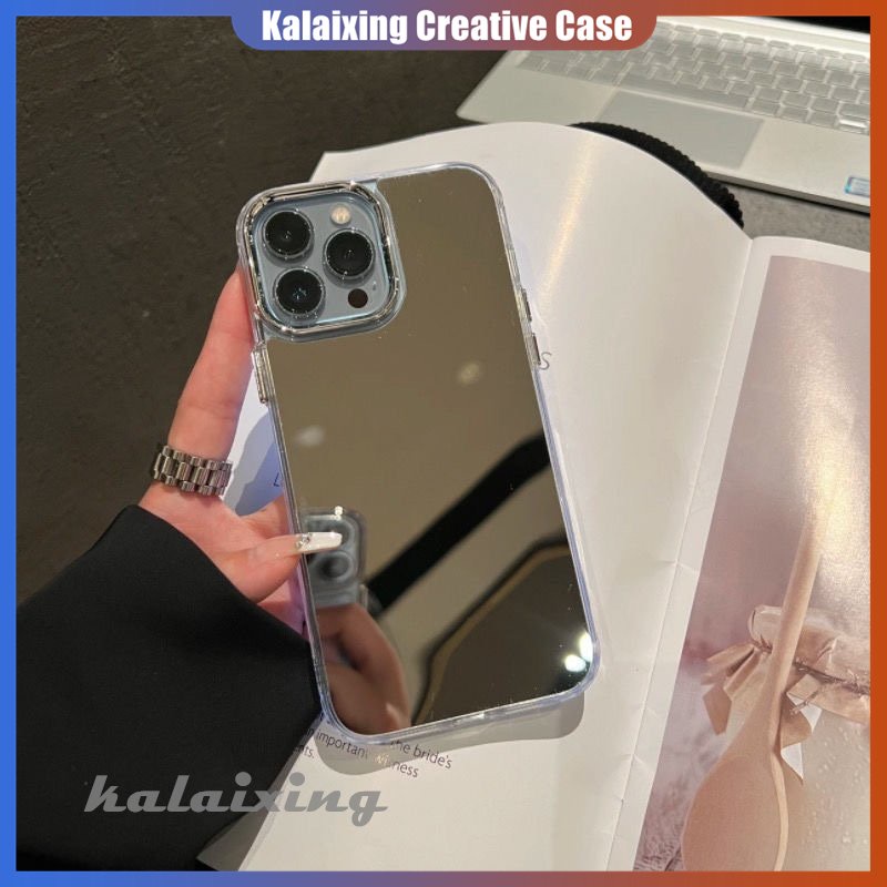 Casing Handphone Cermin Untuk iPhone 14Pro Max11 12 13 Pro Max Xs Xr Xs Max X Soft Case