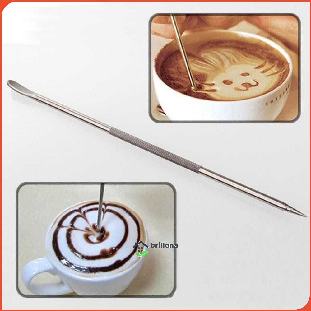 LINSBAYWU Pen Dekorasi Kopi Barista Latte Art Espresso - F3F27