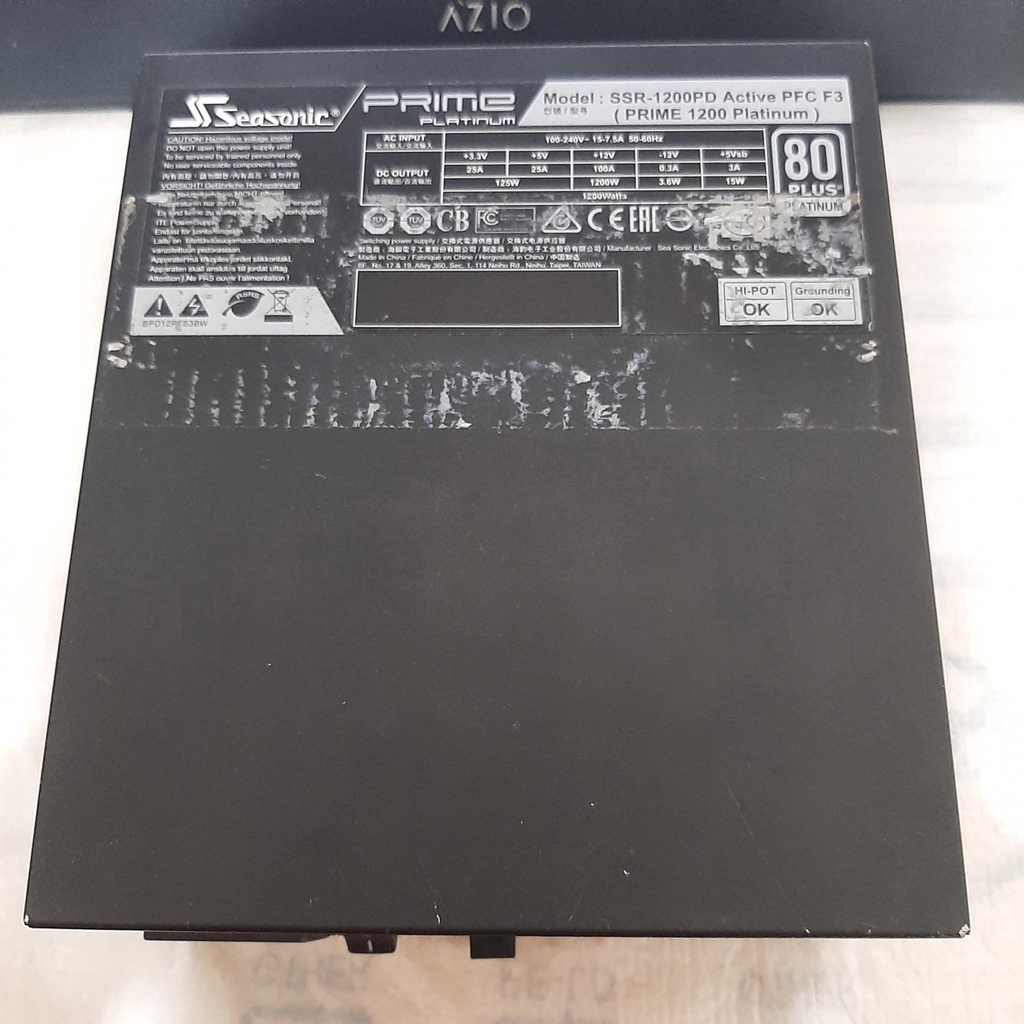 Power Supply Rusak Seasonic SSR-1200PD Prime 1200W Platinum