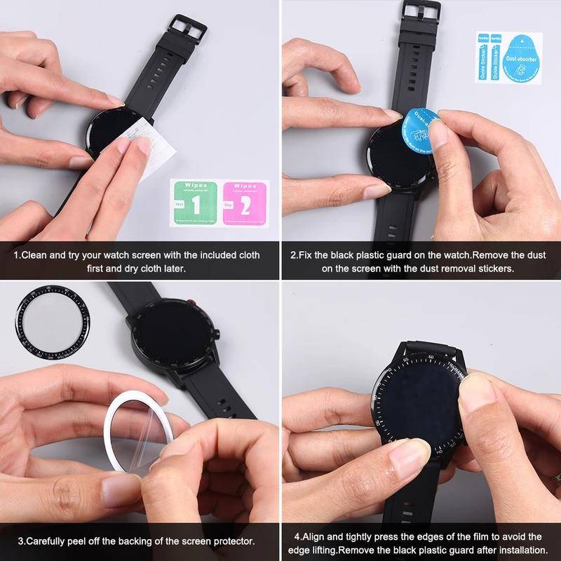 Untuk Huawei Honor GT2 GT3 GT Migic 2 Pro 42mm 46mm Pelindung Layar Soft Glass Film Untuk Huawei GT Fit Watch D2 Runner