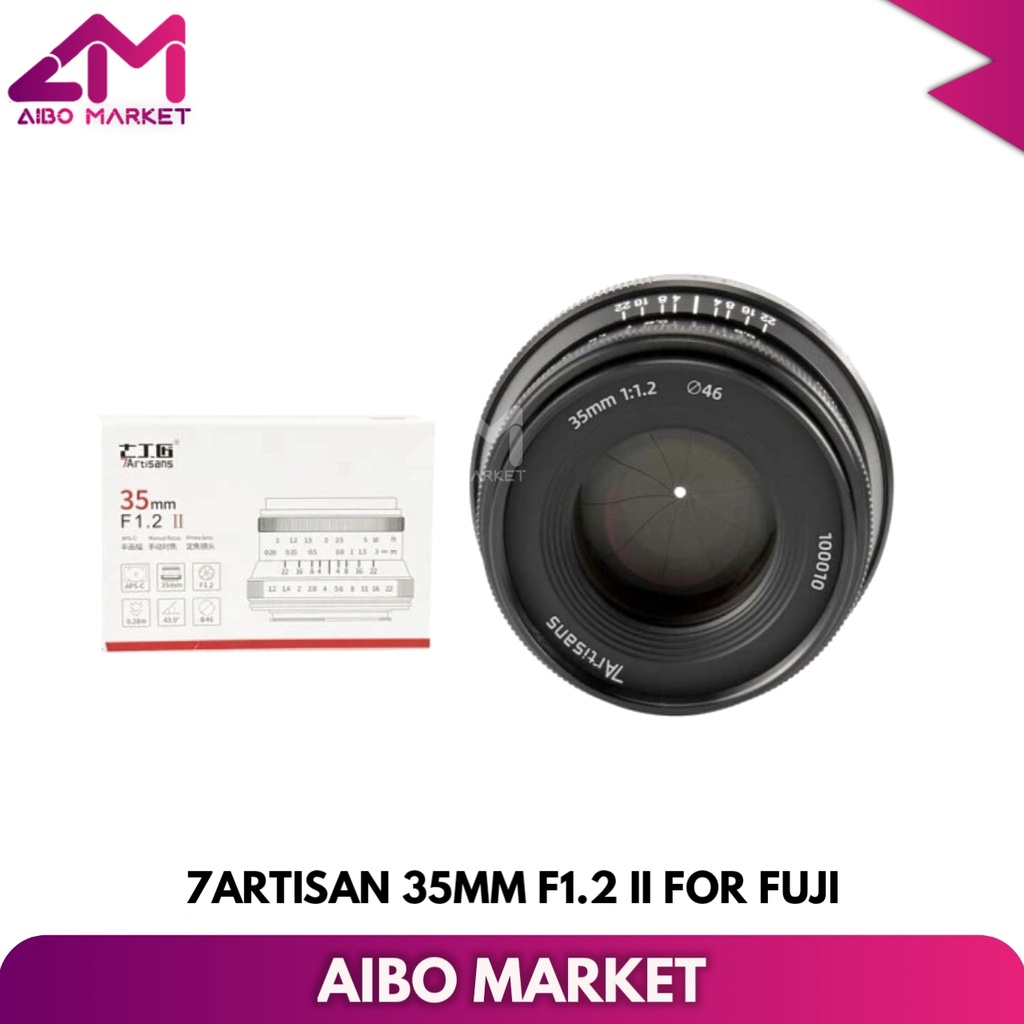 7Artisans 35mm f1.2 Mark II for Fujifilm Fuji X-Mount FOR FUJI