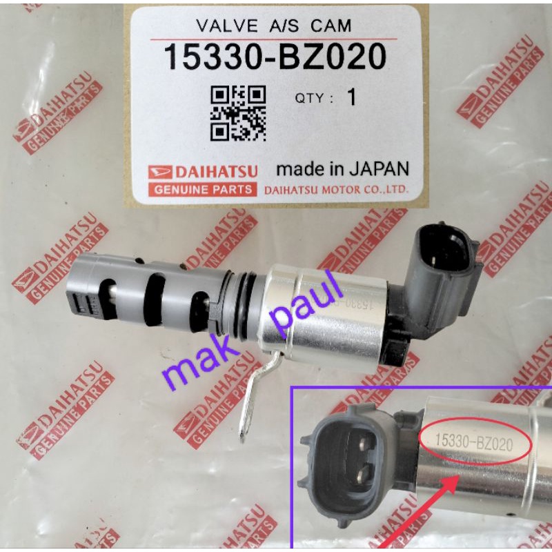sensor OCV / VVTi valve GRAND MAX LUXIO ORIGINAL