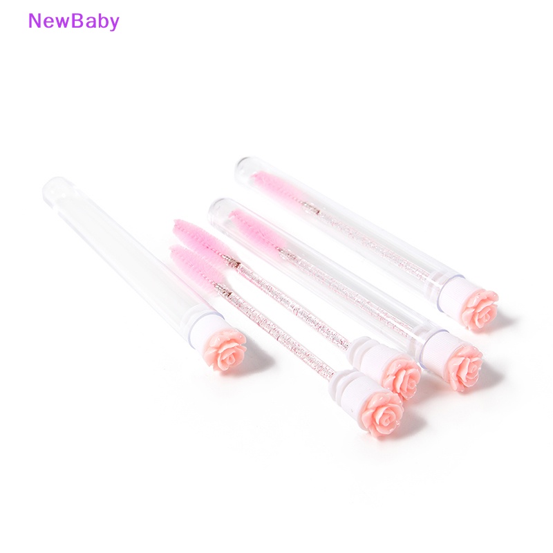 Newbaby 5PCS Elash Extension Alat Sikat Alis Bulu Mata Maskara Wands Tube Reusable ID