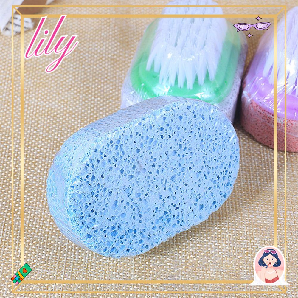 Lily Dead Skin Remover Exfoliating Callus Perawatan Kesehatan Sikat Dua Sisi