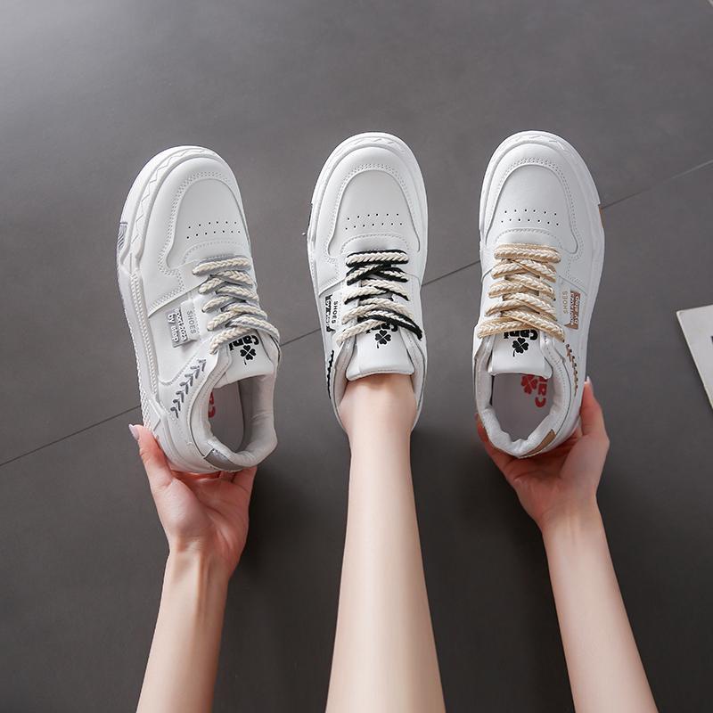 CaniKorea &quot;FREE BOX&quot; (Size 37 - 41) Jihyo Sepatu Sneakers Wanita Kasual Fashion Korea Import 9214