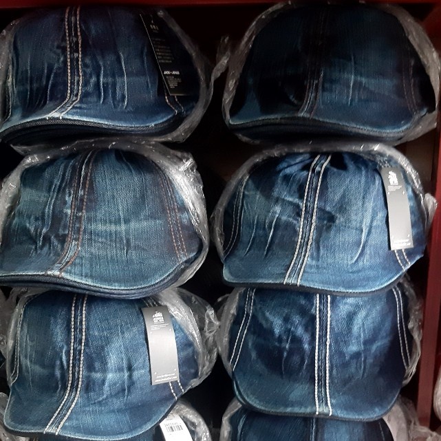 topi pet/topi copet Jeans polos