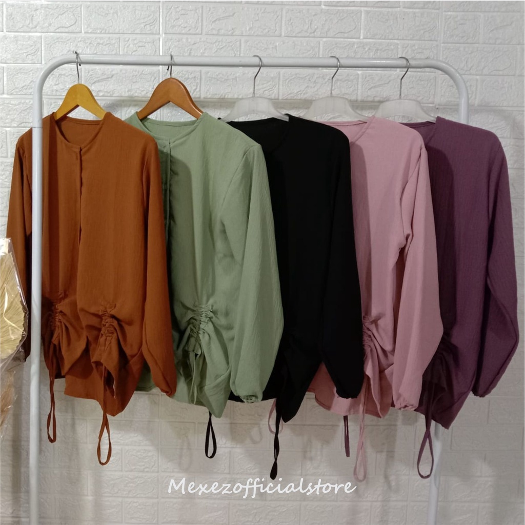 ALYA SHIRT - Atasan Wanita - Kemeja Wanita terbaru - MERRY TOP BLOUSE Wanita