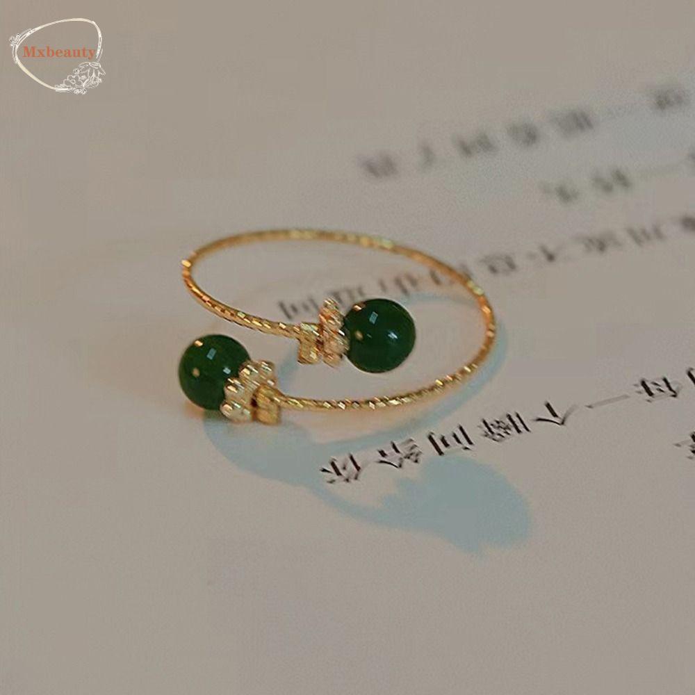 Mxbeauty Wanita Pembukaan Cincin Elegan Pesona Indah Kupu-Kupu Niche Desain Gadis Hadiah Tembaga Retro Vintage Ring