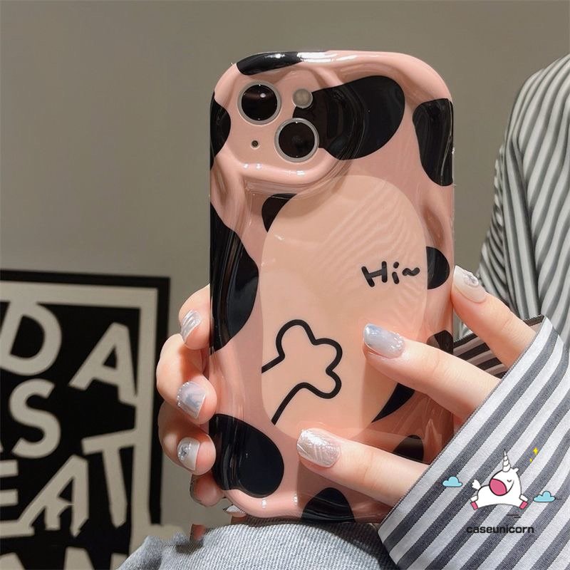 Casing Soft Case Untuk Redmi Note 10s 10 11 11s 10Pro 10 Pro Max Redmi 9T 10 A1 10C 9C 9A 9 10A 9C NFC A2 POCO M3 Motif Kartun Lucu Kucing Leopard Kotak-Kotak 3D Bergelombang Melengkung Pinggiran Cover