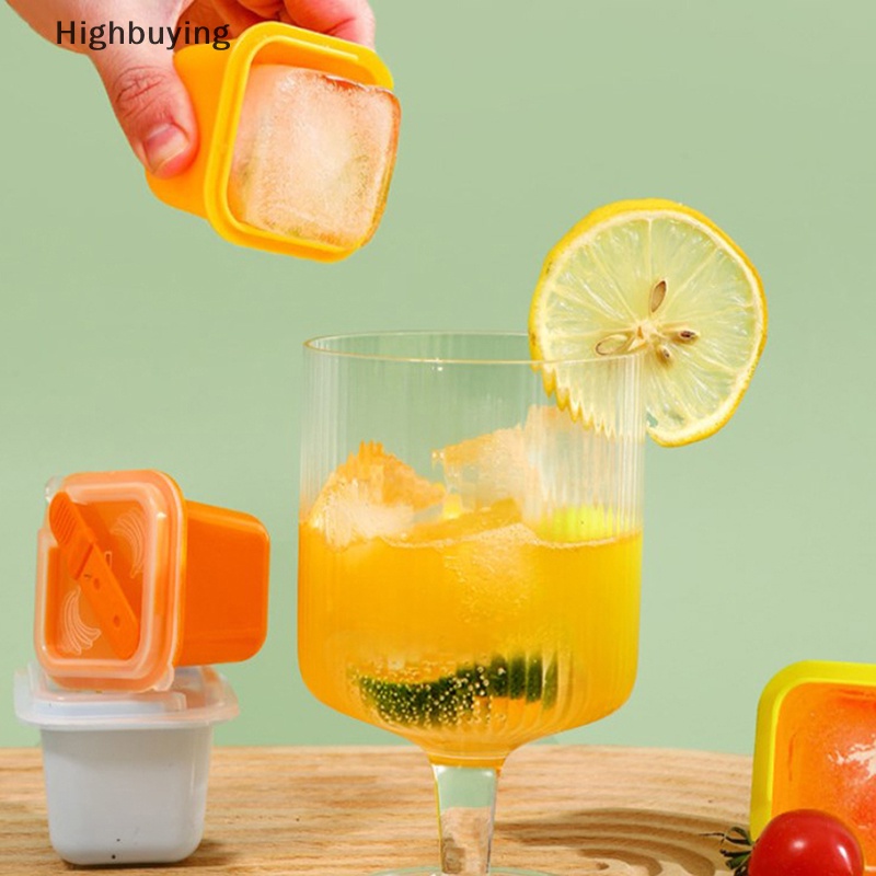 Hbid Cetakan Es Batu Bola Silikon Untuk Whiskey Diy Ice Cube Maker Ice Tray Quick Pentol Making Tools Cetakan Es Untuk Minuman Cocktail Glory