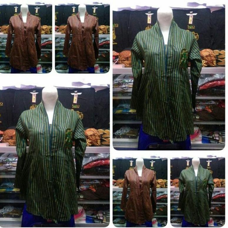 Lurik Paling Popular.. Kebaya wanita sorjan lurik 8W7