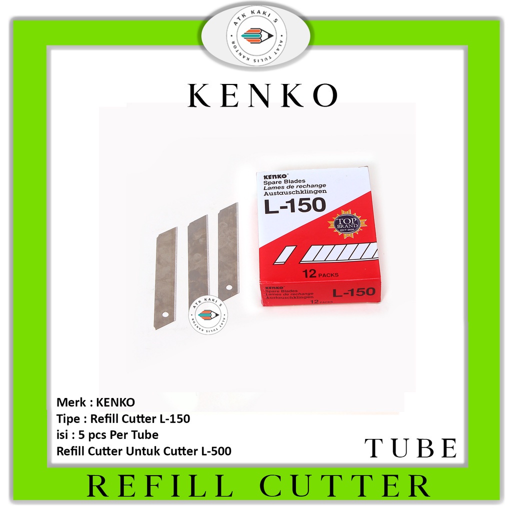 

KENKO - Refill Spare Blade Cutter L-150 - Tube