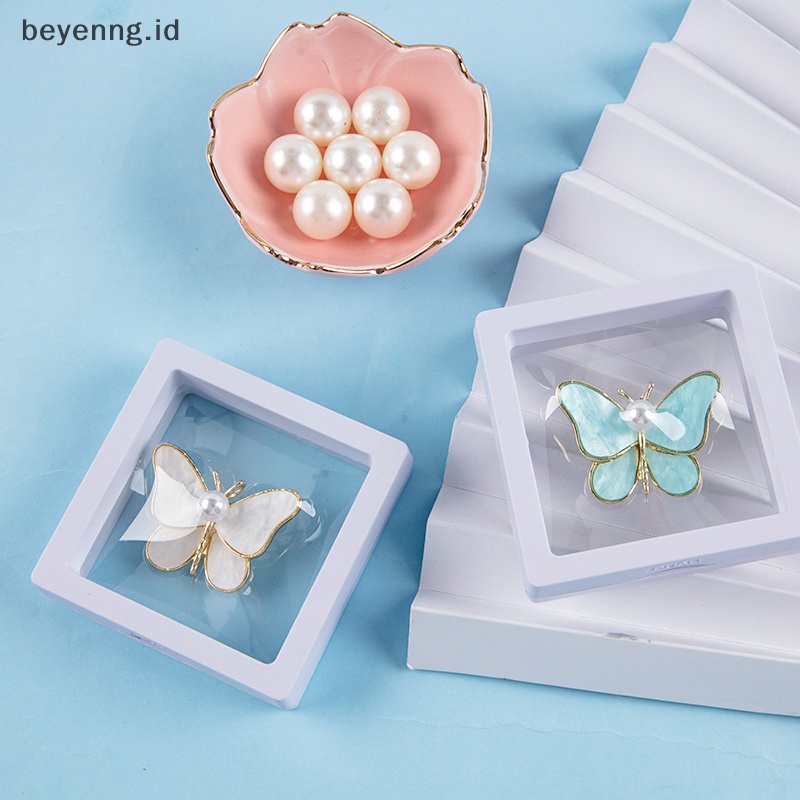 Beyen 1Pcs Lucu Indah Mutiara Kupu-Kupu Bros Fashion Alloy Hewan Serangga Bros Untuk Wanita Hadiah Liburan Perjamuan Aksesoris Hadiah ID