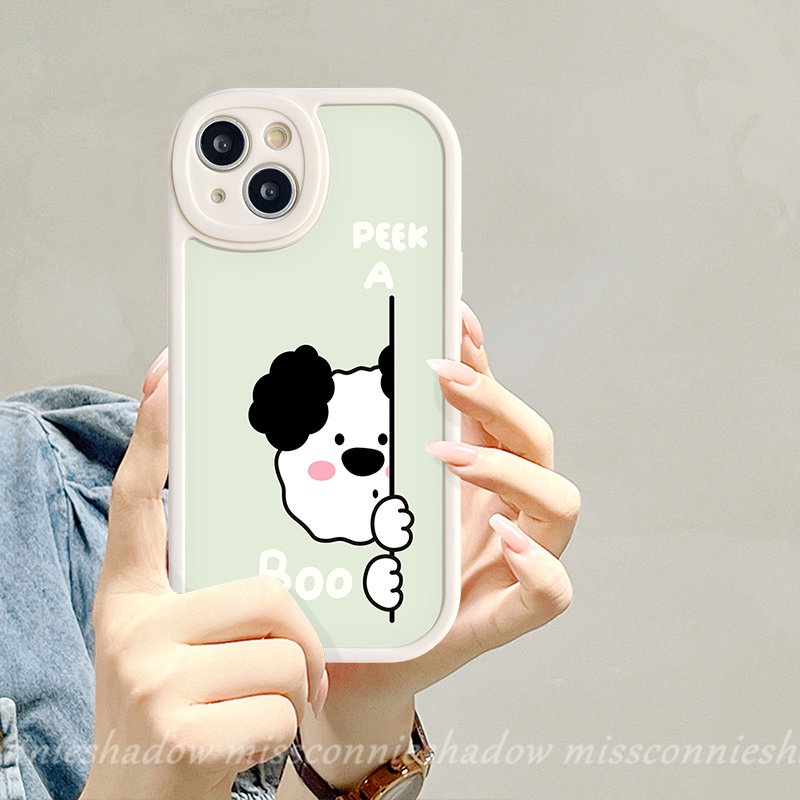Indah Casing Untuk Infinix Hot 10 Lite 10T 10s 11 11s Note8 Smart 6 5 Hot 11 10T 10s 11s 10 9 Bermain Kartun Beruang Lucu Pasangan Anjing Shockproof Soft Case