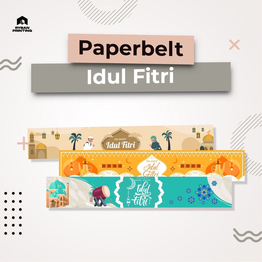 

Paperbelt Idul Fitri Label Hamper Segel Box 1 Pack