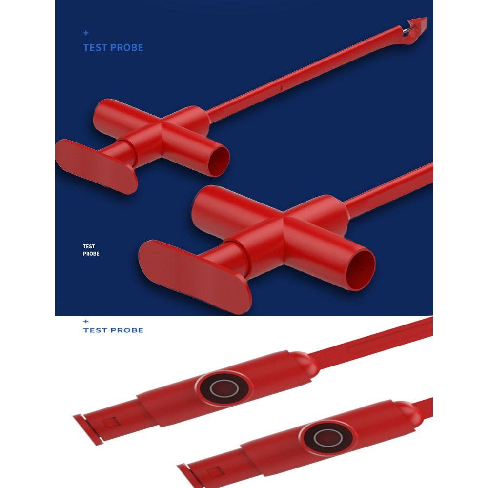 TOP Test Probe Soket Pisang Isolasi Tusukan Alat Perbaikan Otomatis Reverse Insulation Test Probe