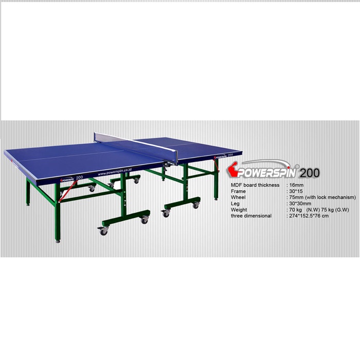 Meja Pingpong Tenis Meja Powerspin 200
