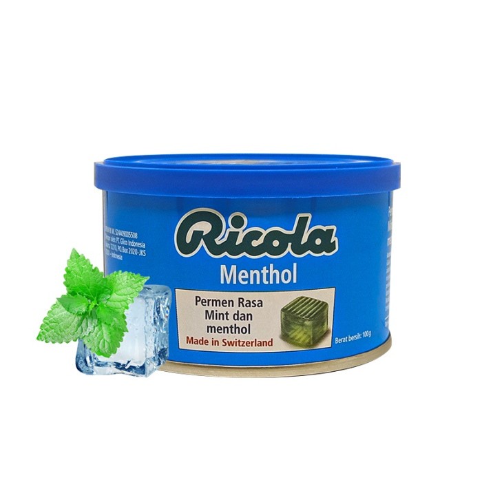 Viral Realpict Ricola Menthol Candy Drum [100 gr]