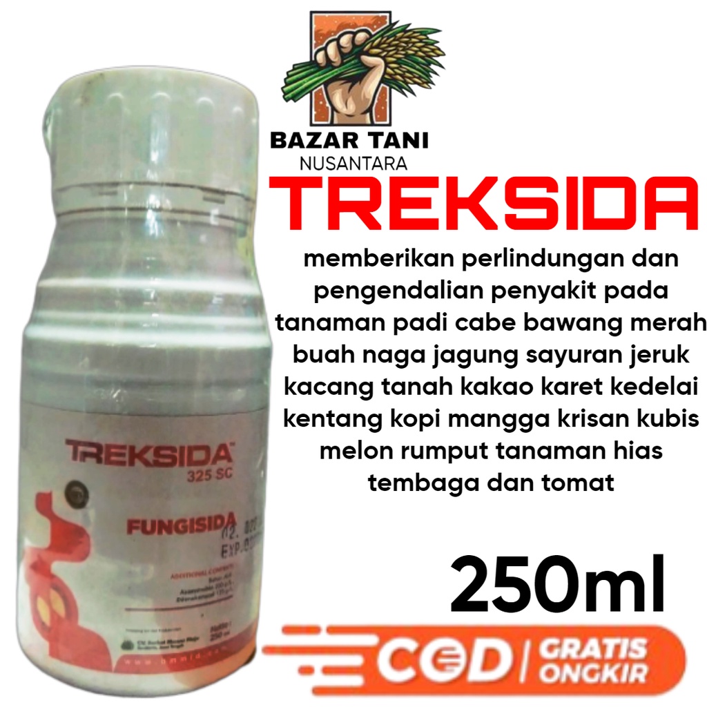 Fungisida treksida obat busuk pada tanaman hias