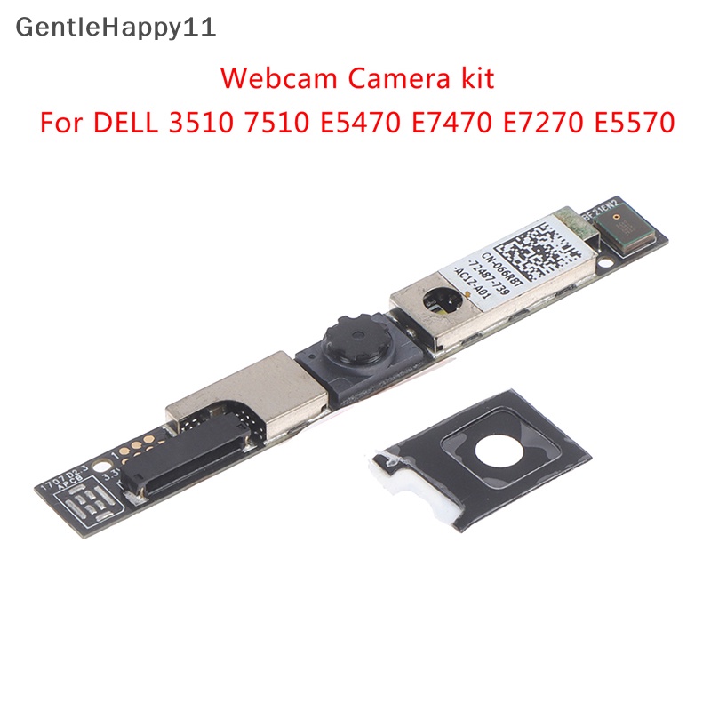 DELL Gentlehappy New Webcam Camera Kit Modul Kamera Untuk Dell35107510E5470 E7470 E7270 E5570 id